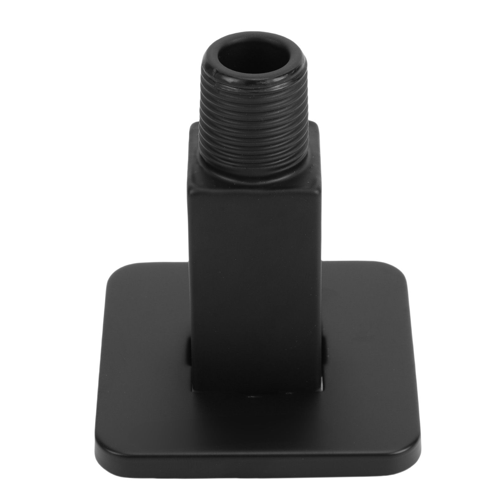 Straight Shower Arm 8.5cm Black Stainless Steel Ceiling Mount Square Shower view 12