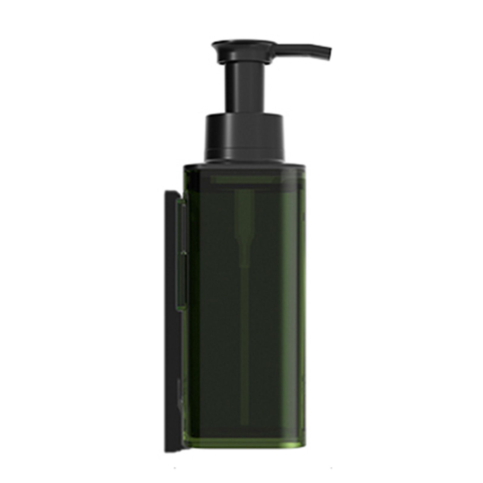 3 Chamber Soap Dispenser Wall Mount Manual Shampoo Liquid Container Leakproof view 10