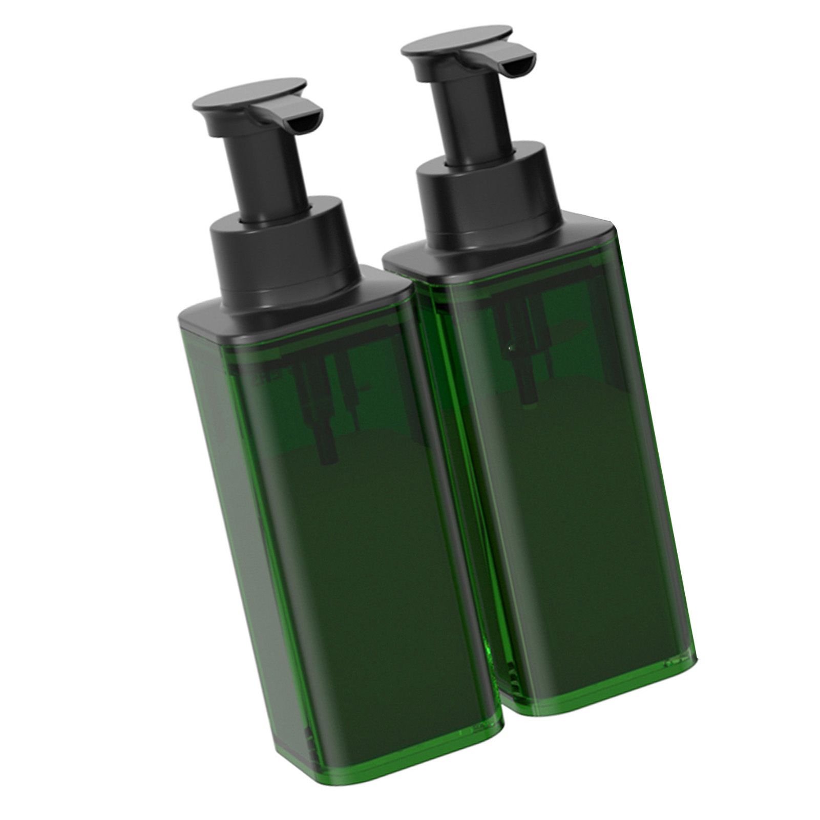 Shower Soap Dispenser 2x380ML Wall Mounted Shampoo and Body Wash Pump Bottle