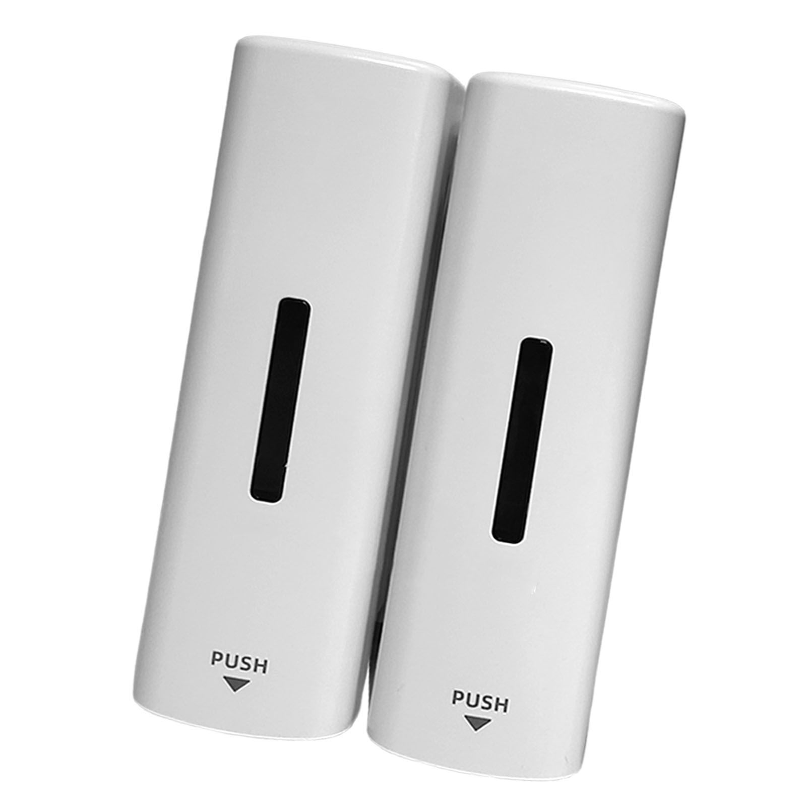 Shower Soap Dispenser 350ml 2 Chamber Leakproof Wall Mount Manual Shampoo and view 7
