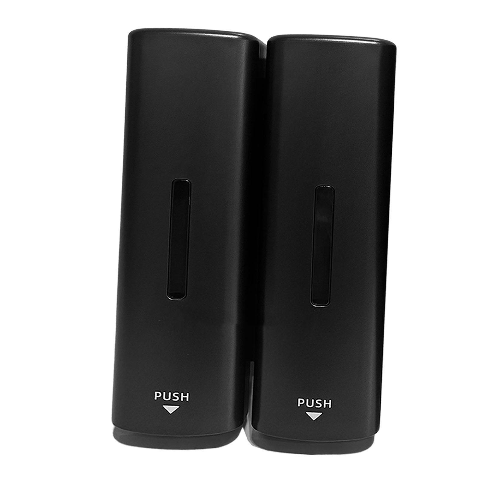 Shower Soap Dispenser 350ml 2 Chamber Leakproof Wall Mount Manual Shampoo and view 4