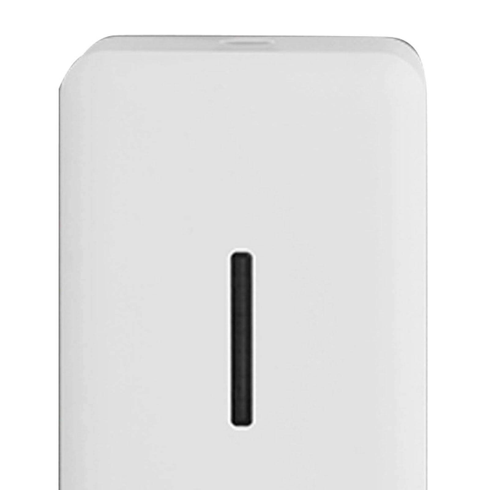 600ml Wall Mounted Soap Dispenser Touchless Adjustable 2 Levels Visible Window view 2