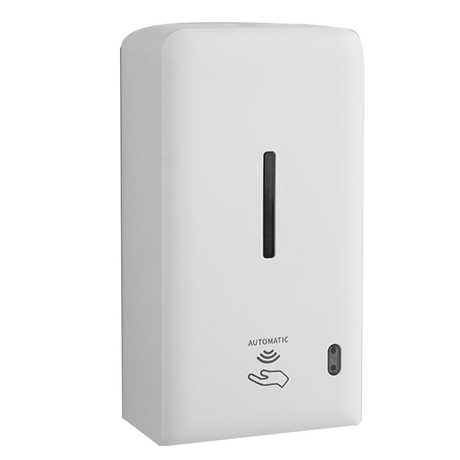 600ml Wall Mounted Soap Dispenser Touchless Adjustable 2 Levels Visible Window view 4