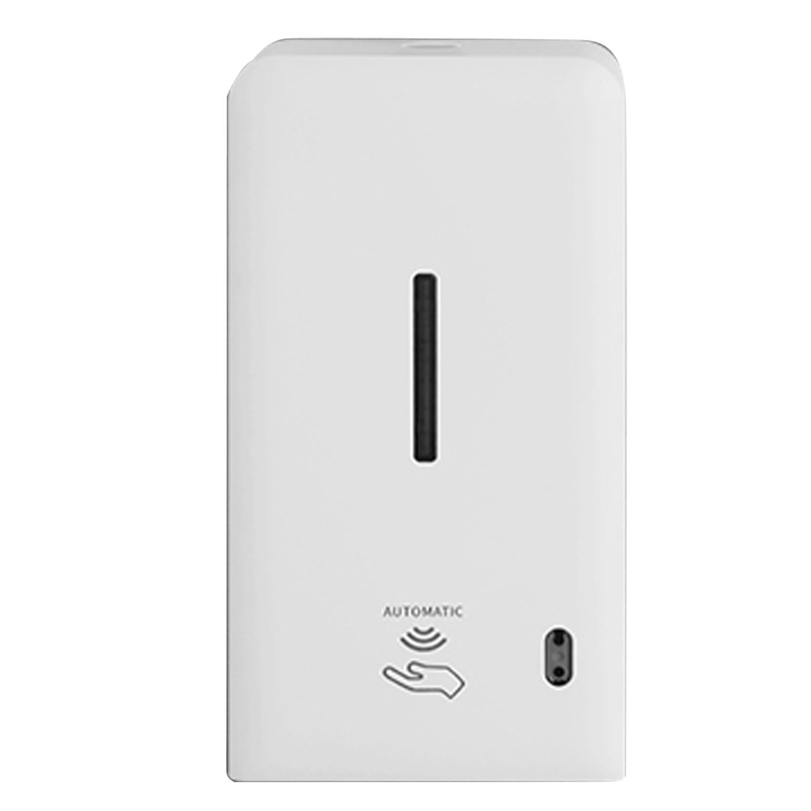 600ml Wall Mounted Soap Dispenser Touchless Adjustable 2 Levels Visible Window view 6