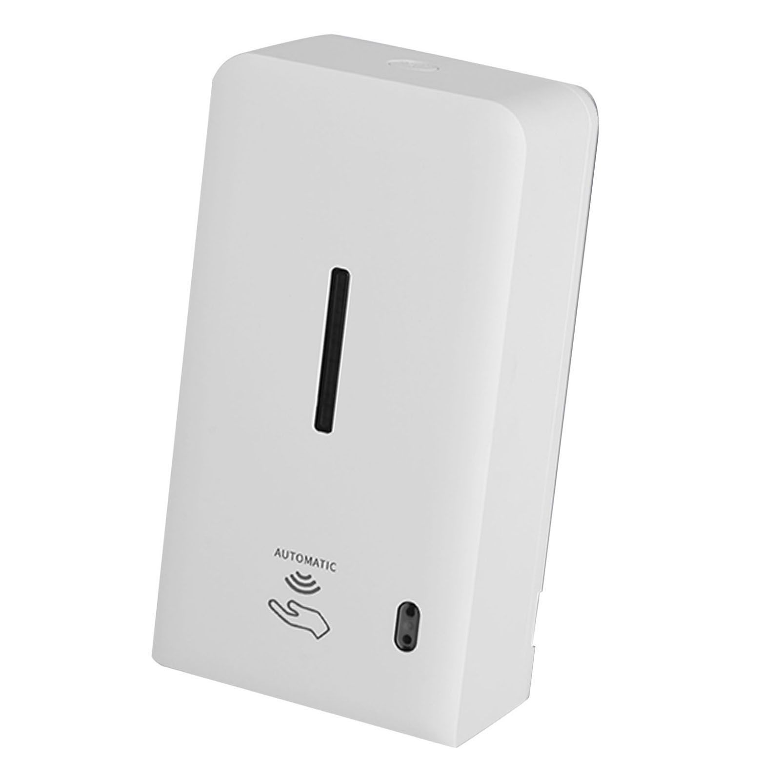 600ml Wall Mounted Soap Dispenser Touchless Adjustable 2 Levels Visible Window view 8