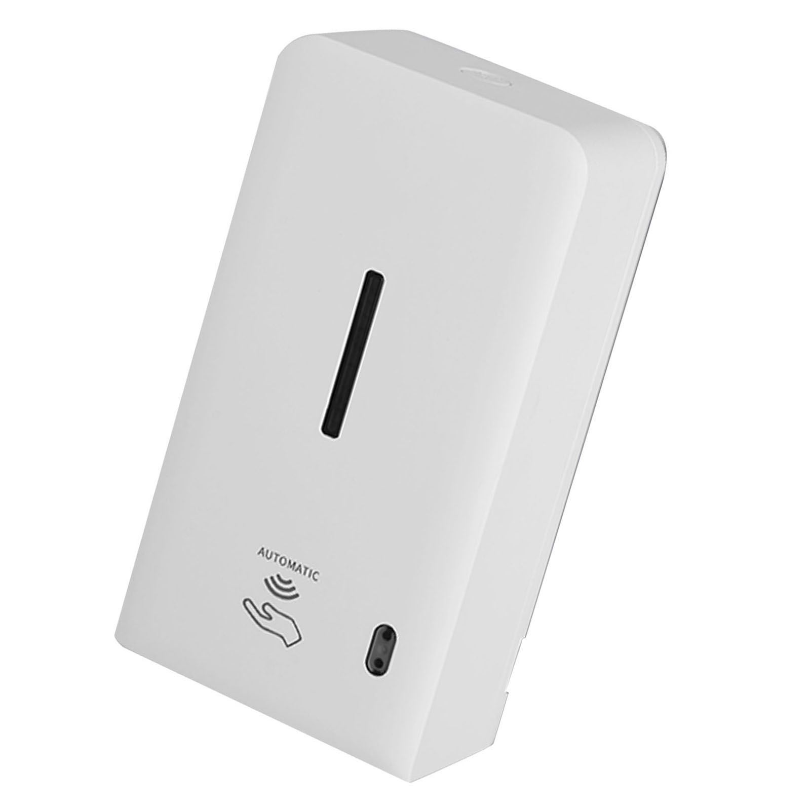 600ml Wall Mounted Soap Dispenser Touchless Adjustable 2 Levels Visible Window view 9