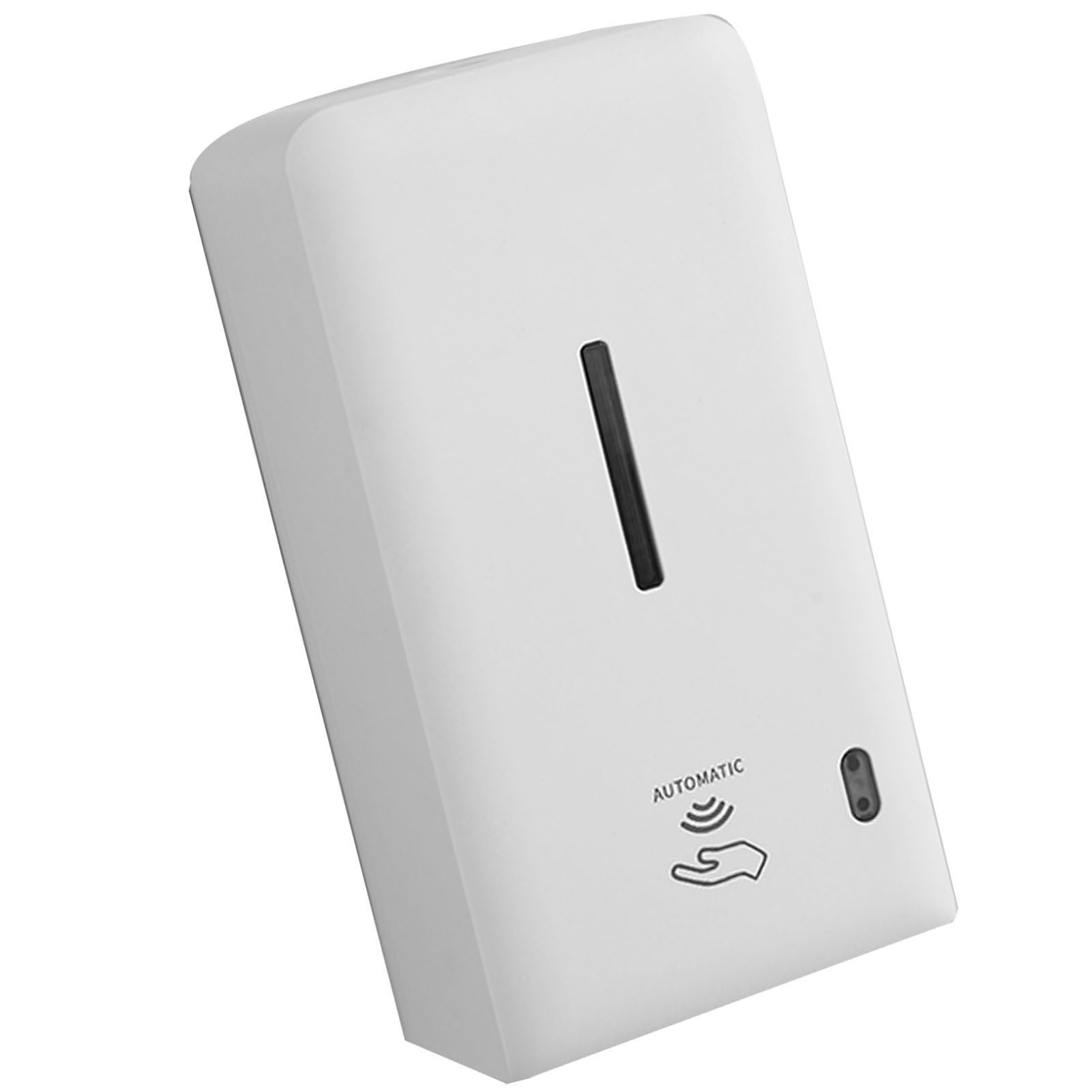 600ml Wall Mounted Soap Dispenser Touchless Adjustable 2 Levels Visible Window view 11