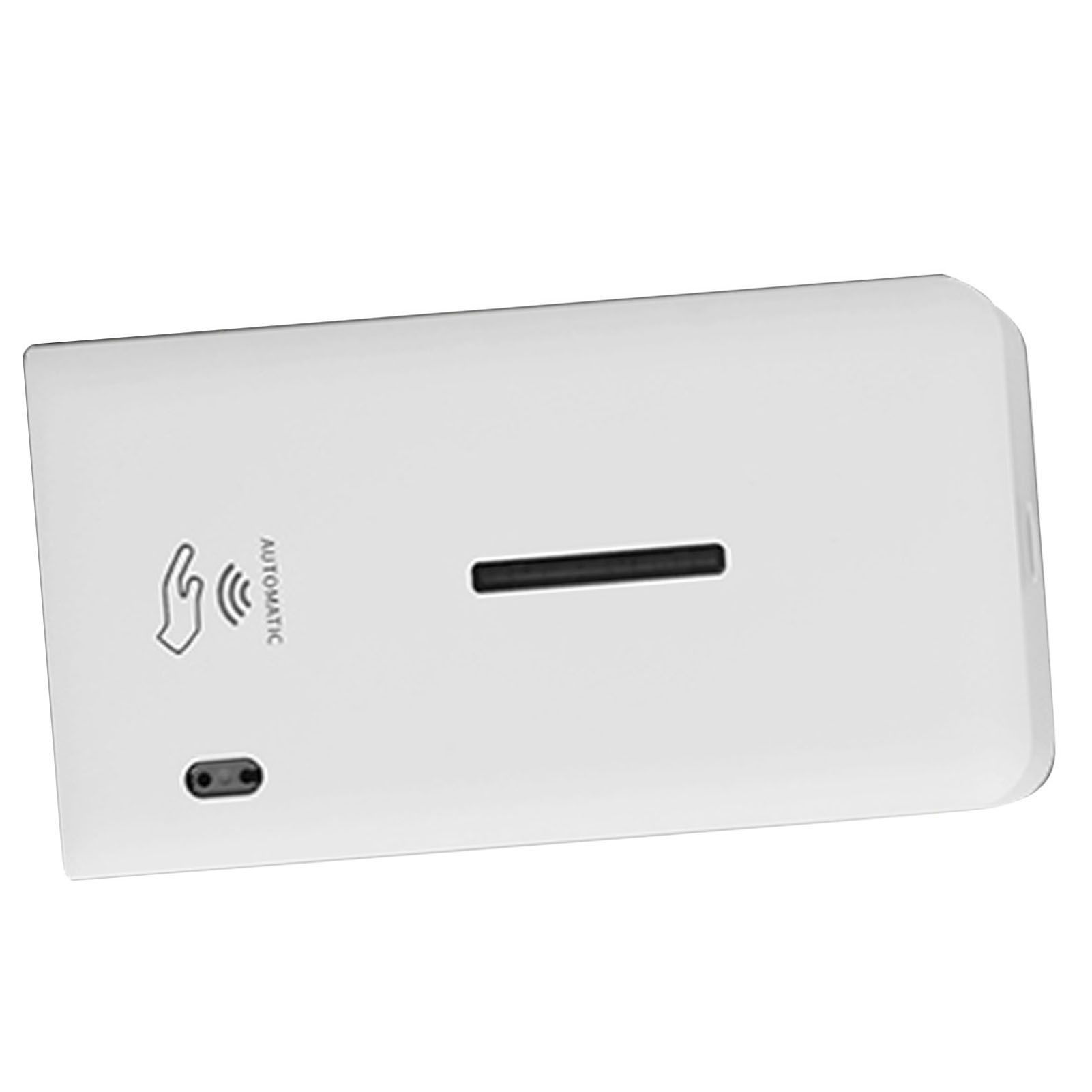 600ml Wall Mounted Soap Dispenser Touchless Adjustable 2 Levels Visible Window view 12