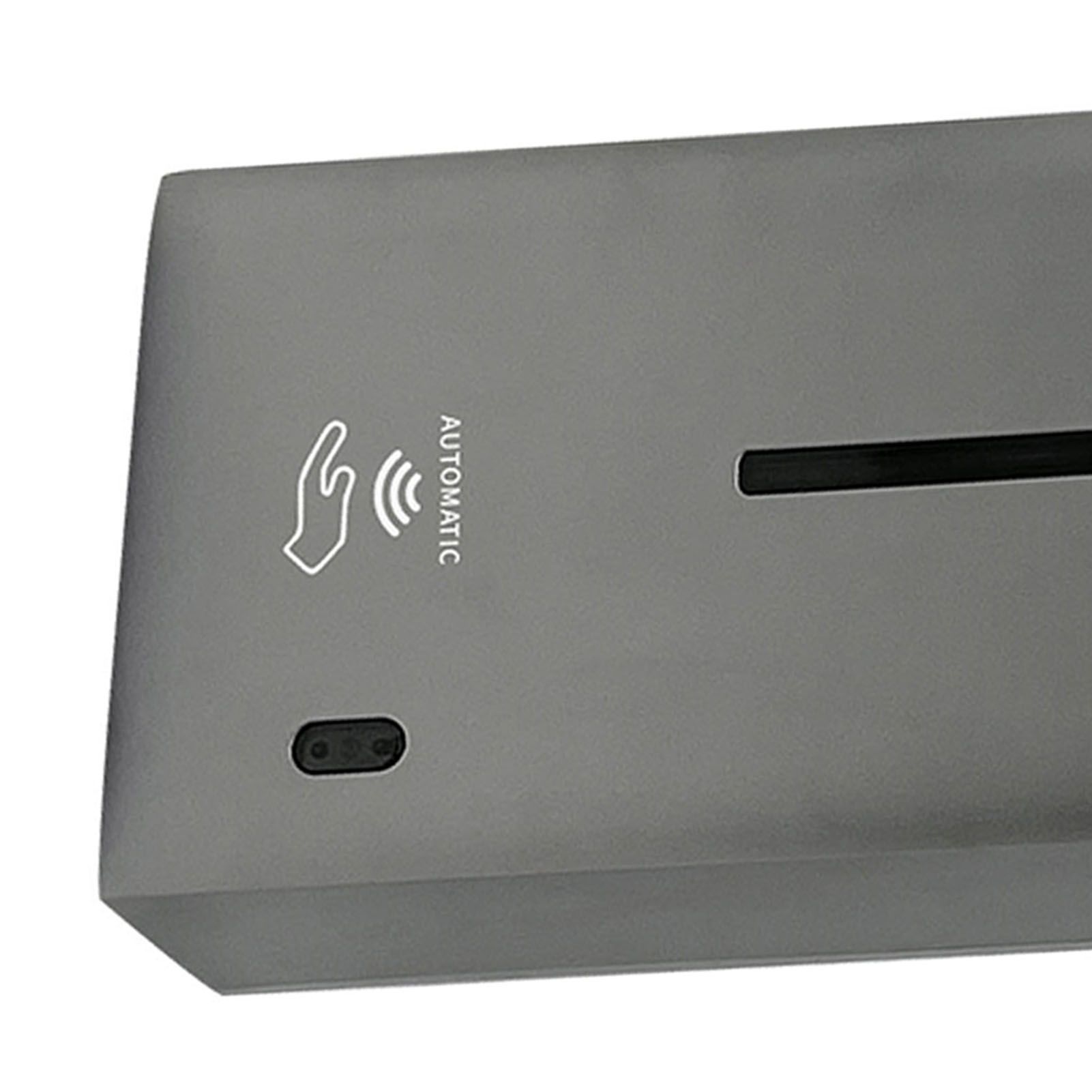 600ml Wall Mounted Soap Dispenser Touchless Adjustable 2 Levels Visible Window view 5