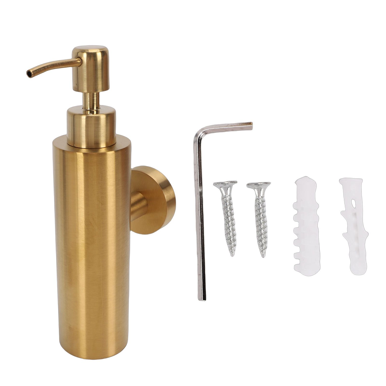 Soap Dispenser Modern Stainless Steel Wall Mount Liquid Soap Dispenser for view 3