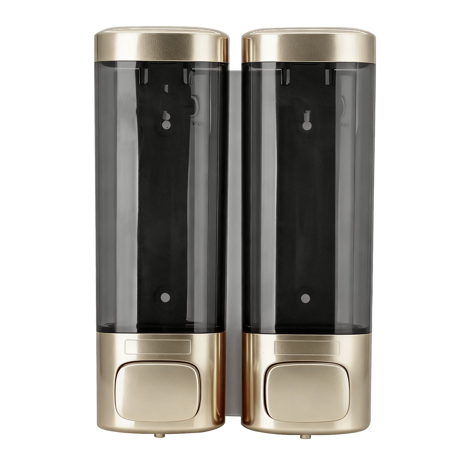Double Soap Dispenser Drip Proof Wall Mounted Gel Hand Soap Dispenser for view 3