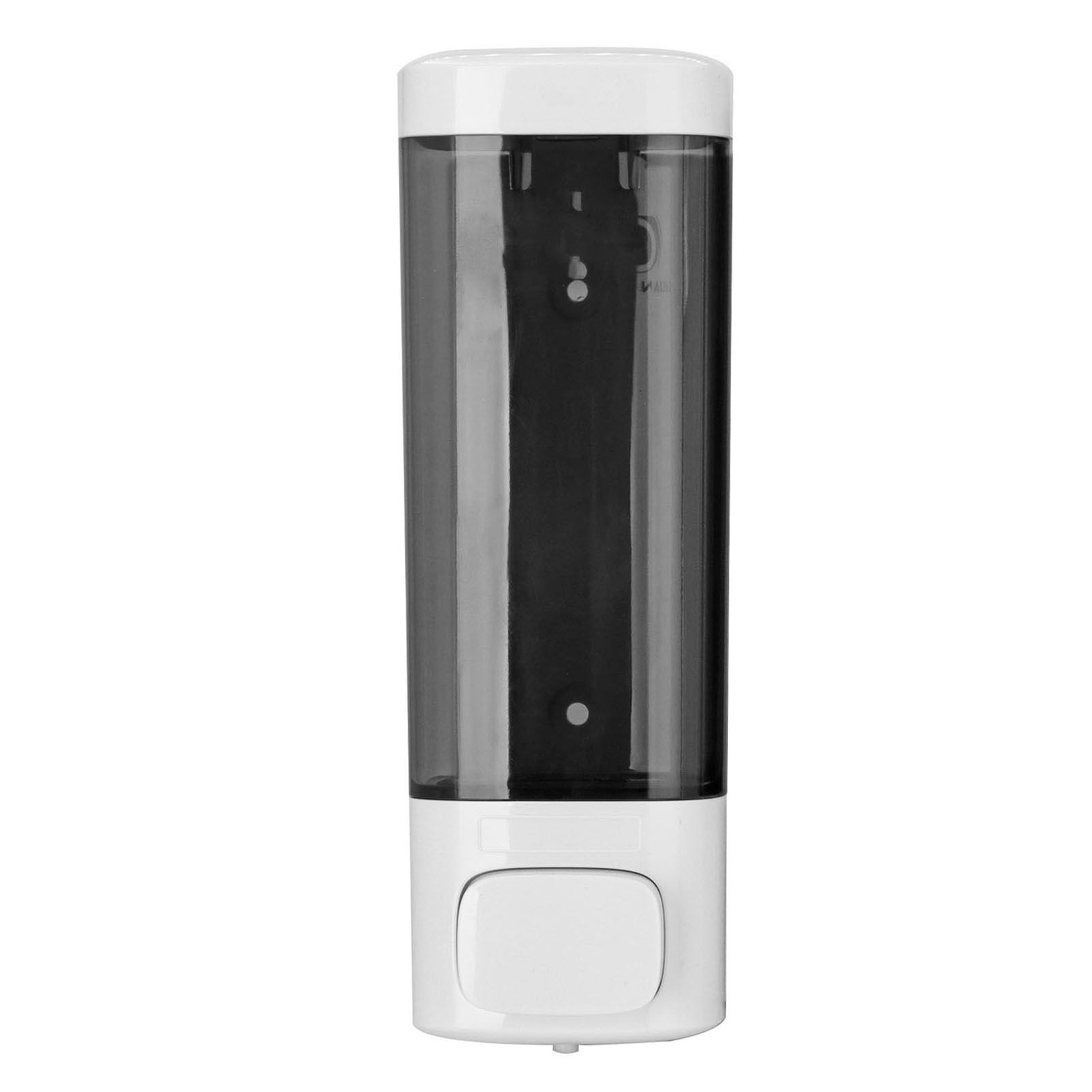 Soap Dispenser White 320ml Wall Mounted Single Manual Soap Dispenser with Lock