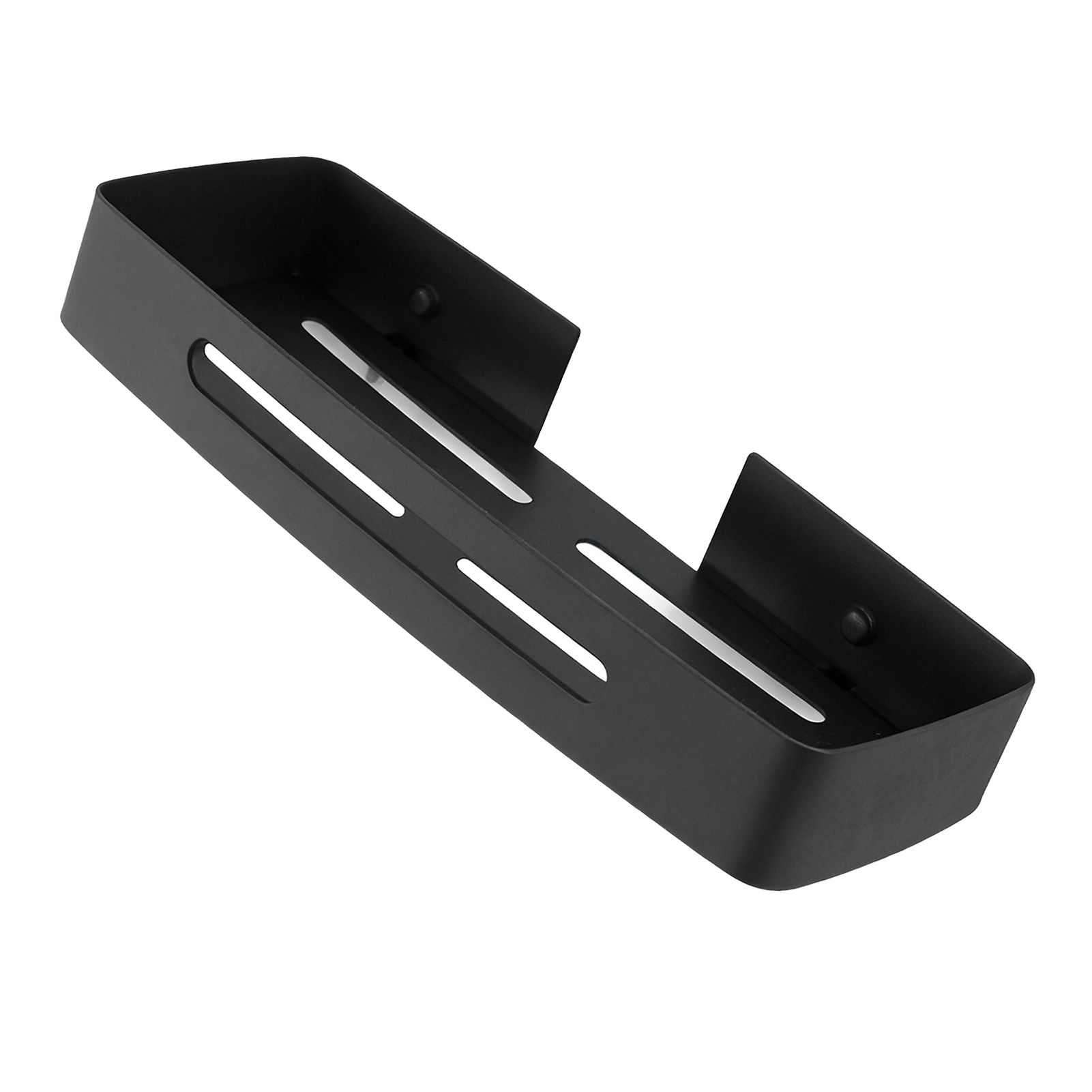 Bathroom Storage Shelf Stainless Steel Wall Mounted Rectangular Drain Rack for view 8