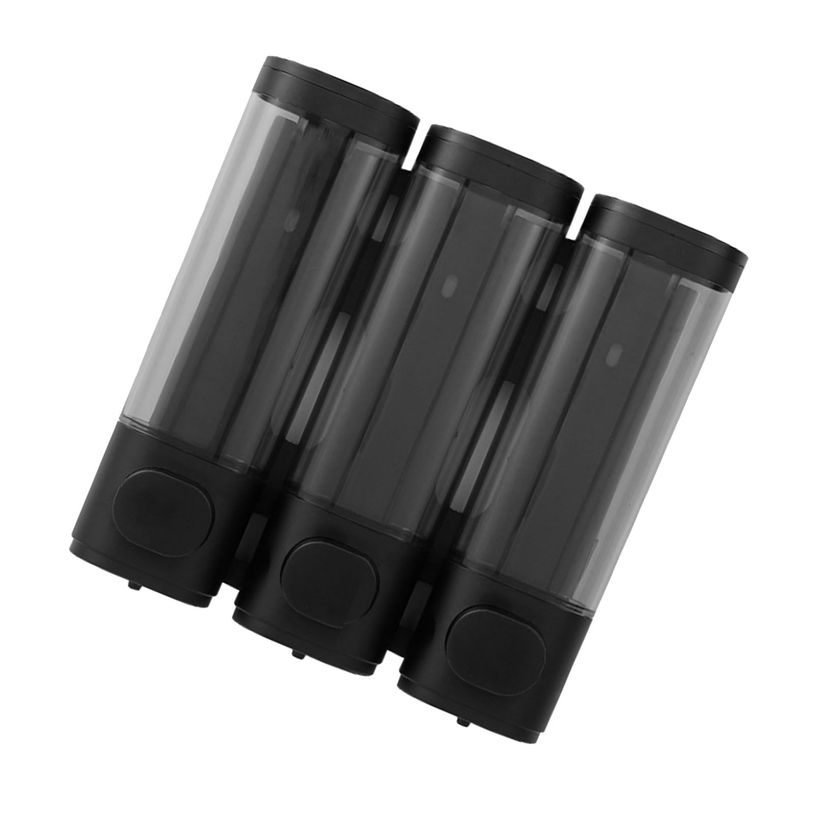 3 Chamber Shower Soap Dispenser 3x300ml Capacity Wall Mounted Shampoo and view 4