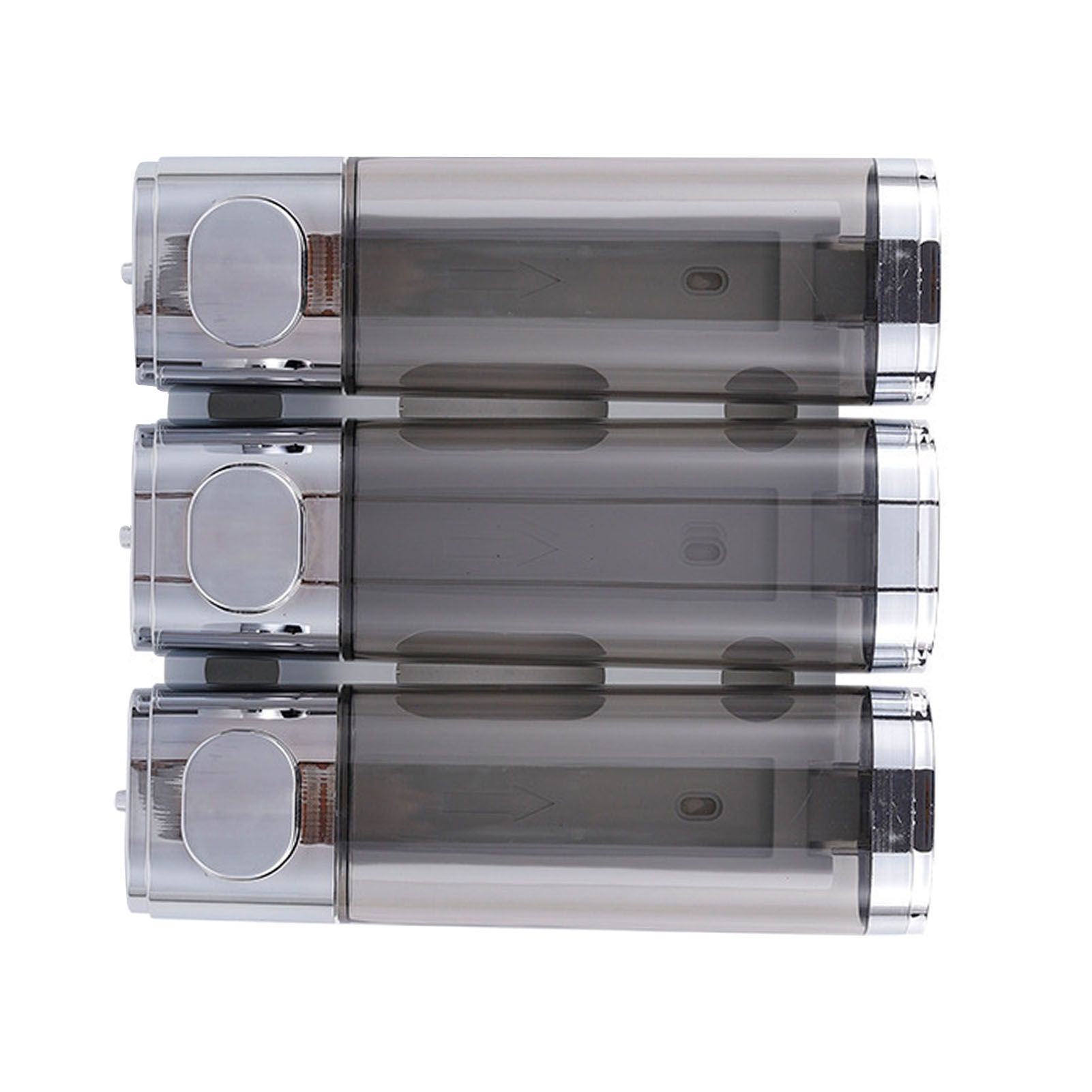 3 Chamber Shower Soap Dispenser 3x300ml Capacity Wall Mounted Shampoo and view 4