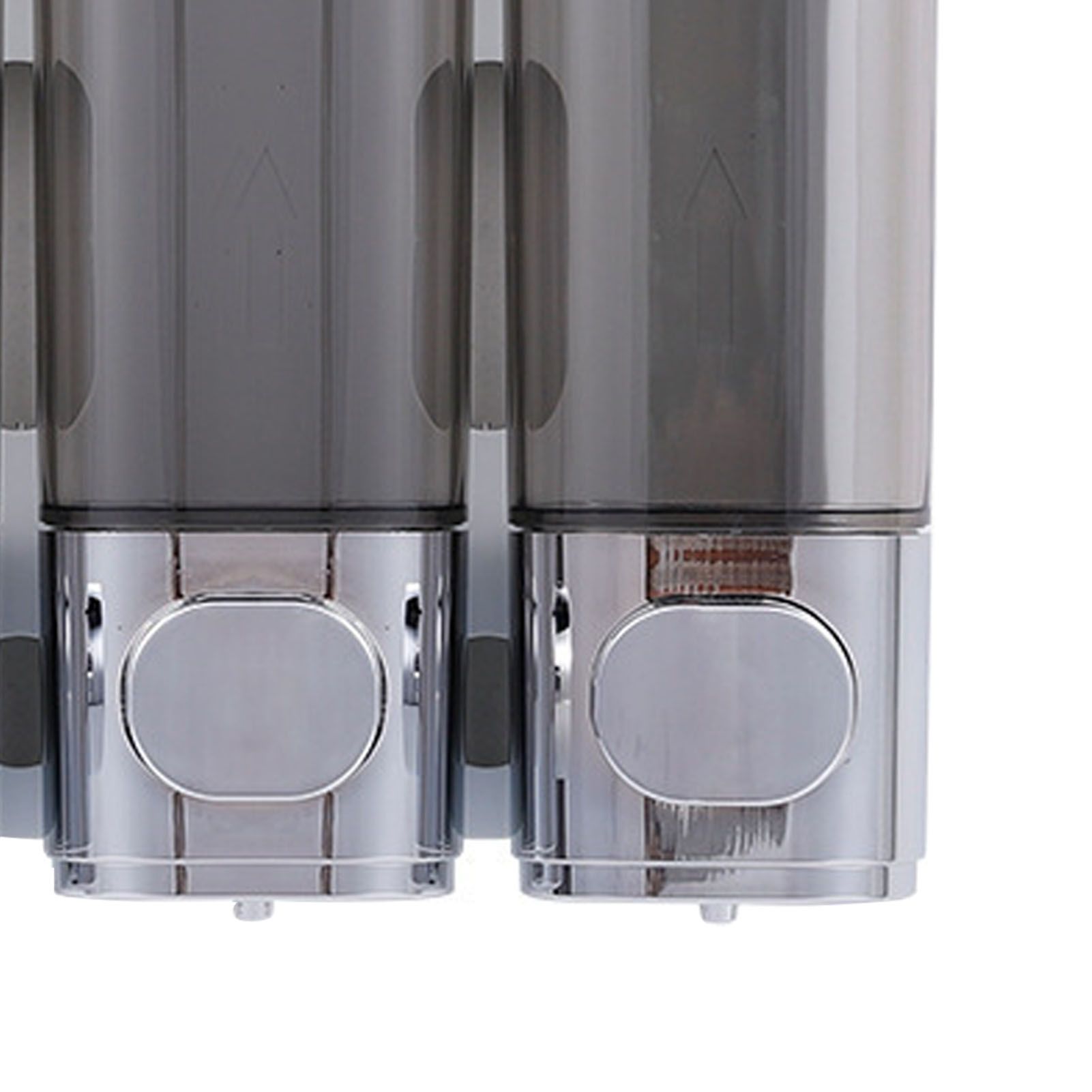 3 Chamber Shower Soap Dispenser 3x300ml Capacity Wall Mounted Shampoo and view 5
