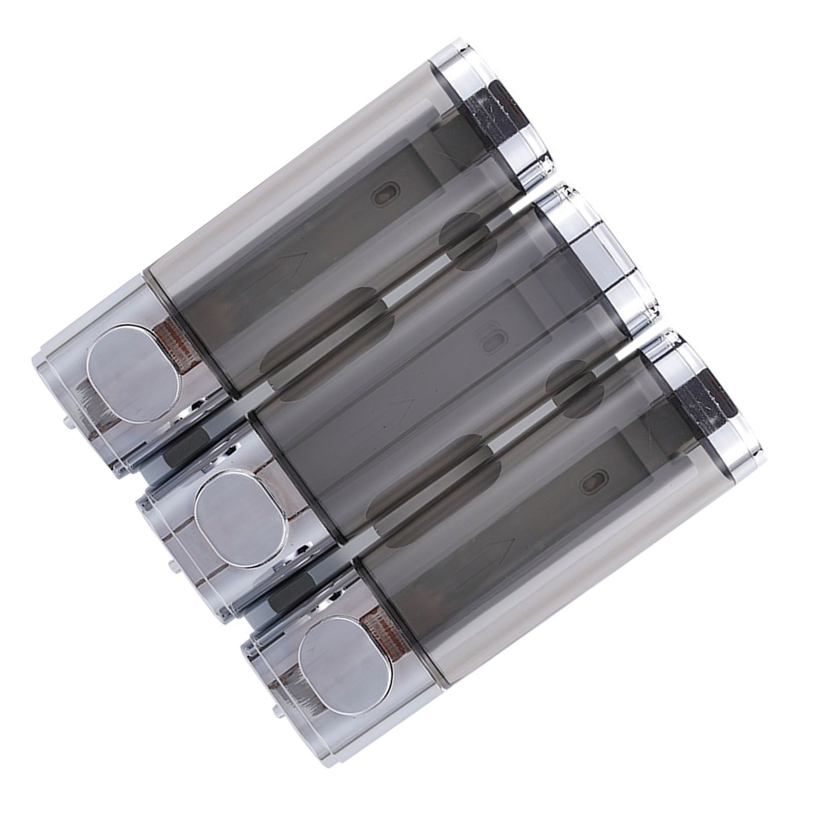 3 Chamber Shower Soap Dispenser 3x300ml Capacity Wall Mounted Shampoo and view 8