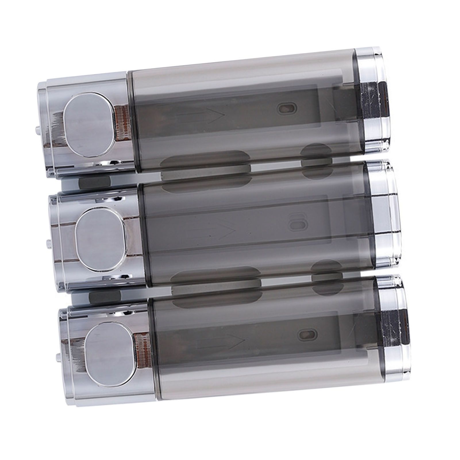 3 Chamber Shower Soap Dispenser 3x300ml Capacity Wall Mounted Shampoo and view 11