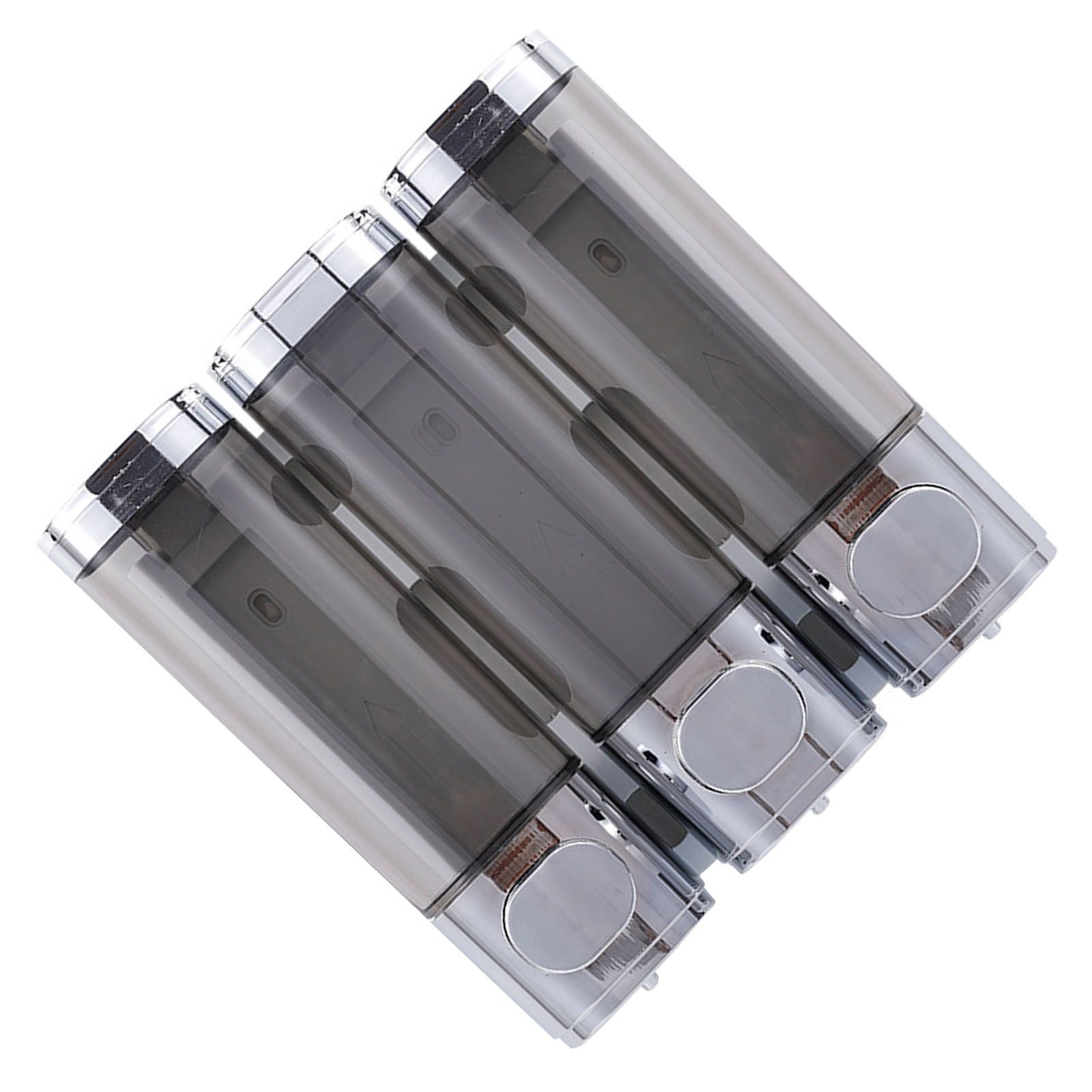 3 Chamber Shower Soap Dispenser 3x300ml Capacity Wall Mounted Shampoo and view 12