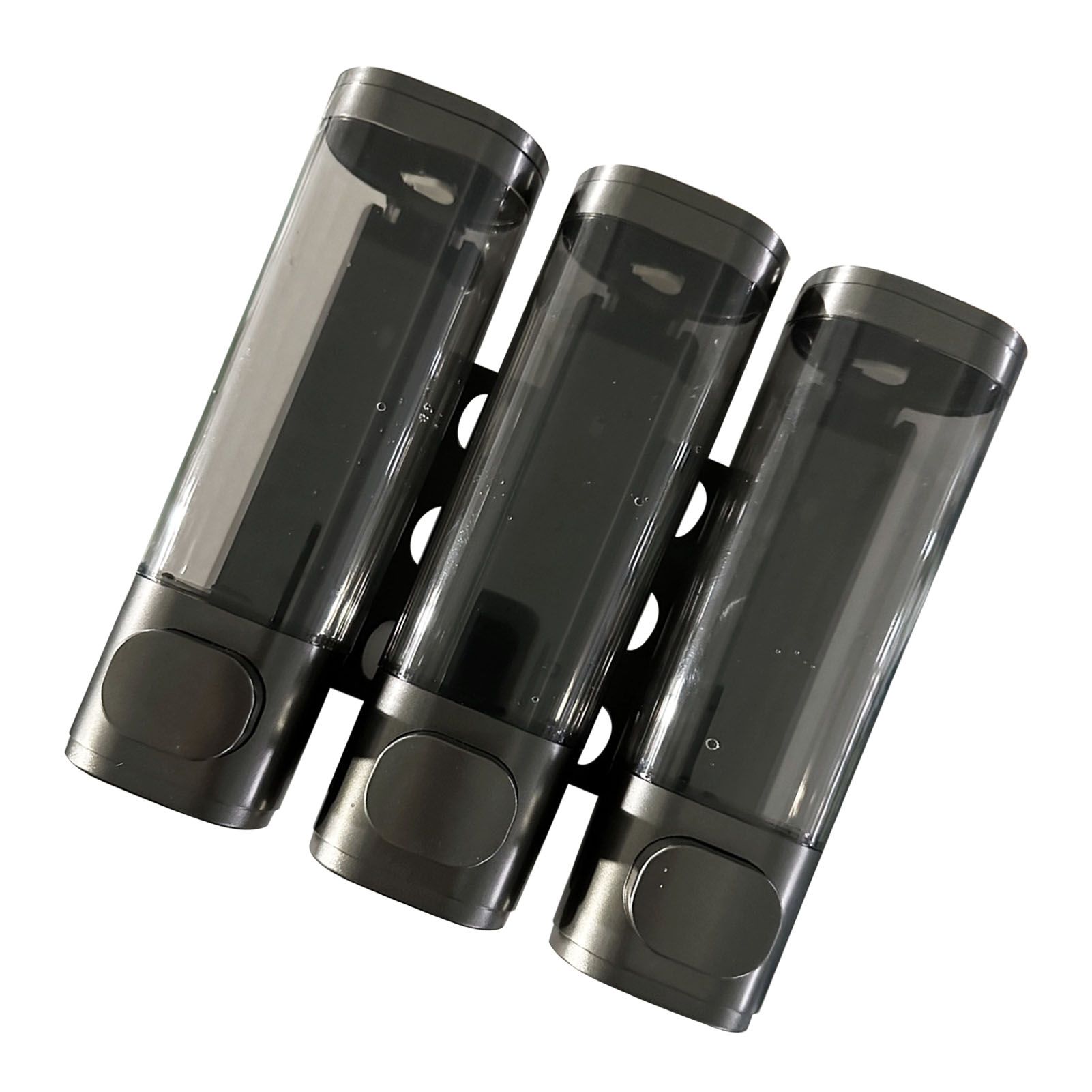 3 Chamber Shower Soap Dispenser 3x300ml Capacity Wall Mounted Shampoo and view 4