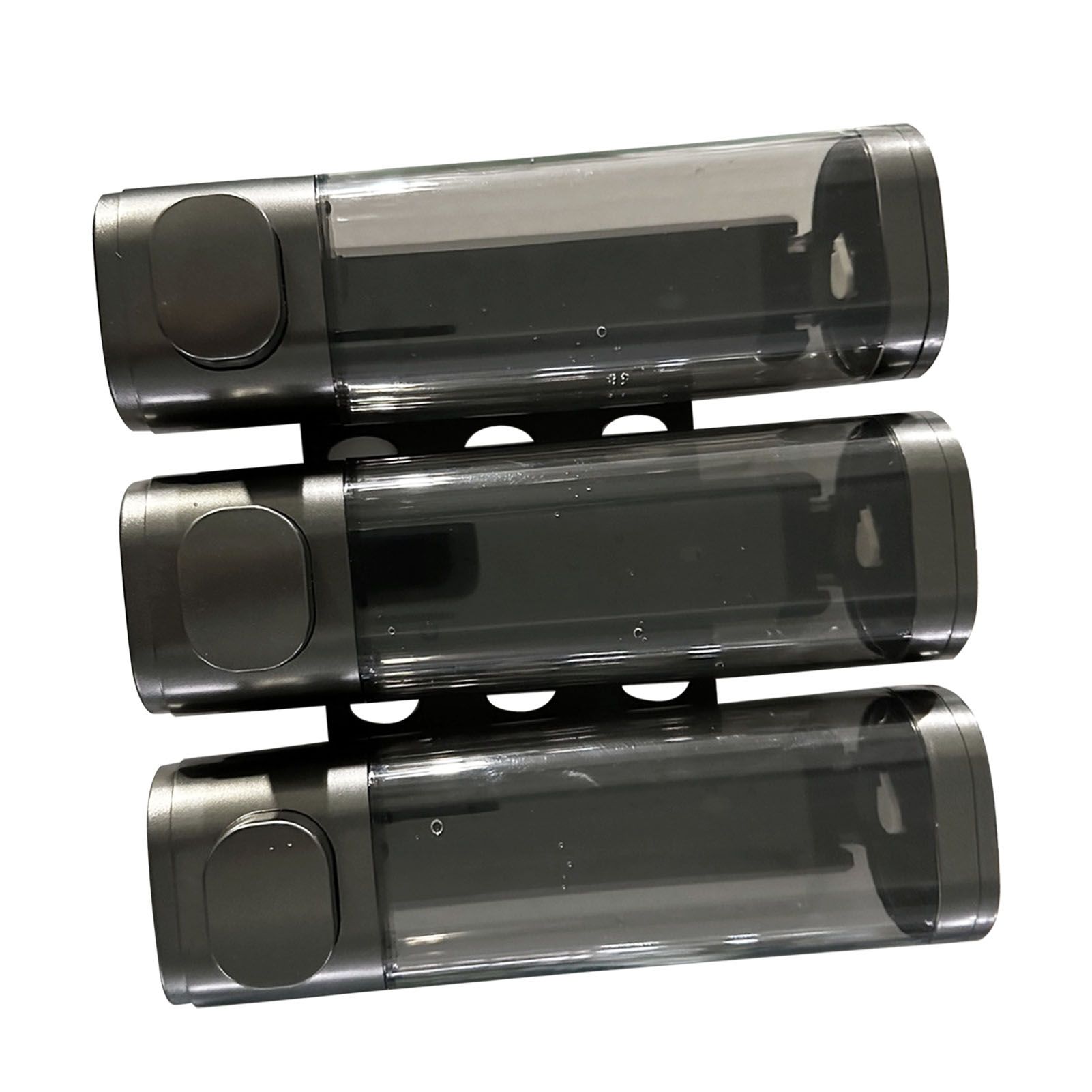 3 Chamber Shower Soap Dispenser 3x300ml Capacity Wall Mounted Shampoo and view 9