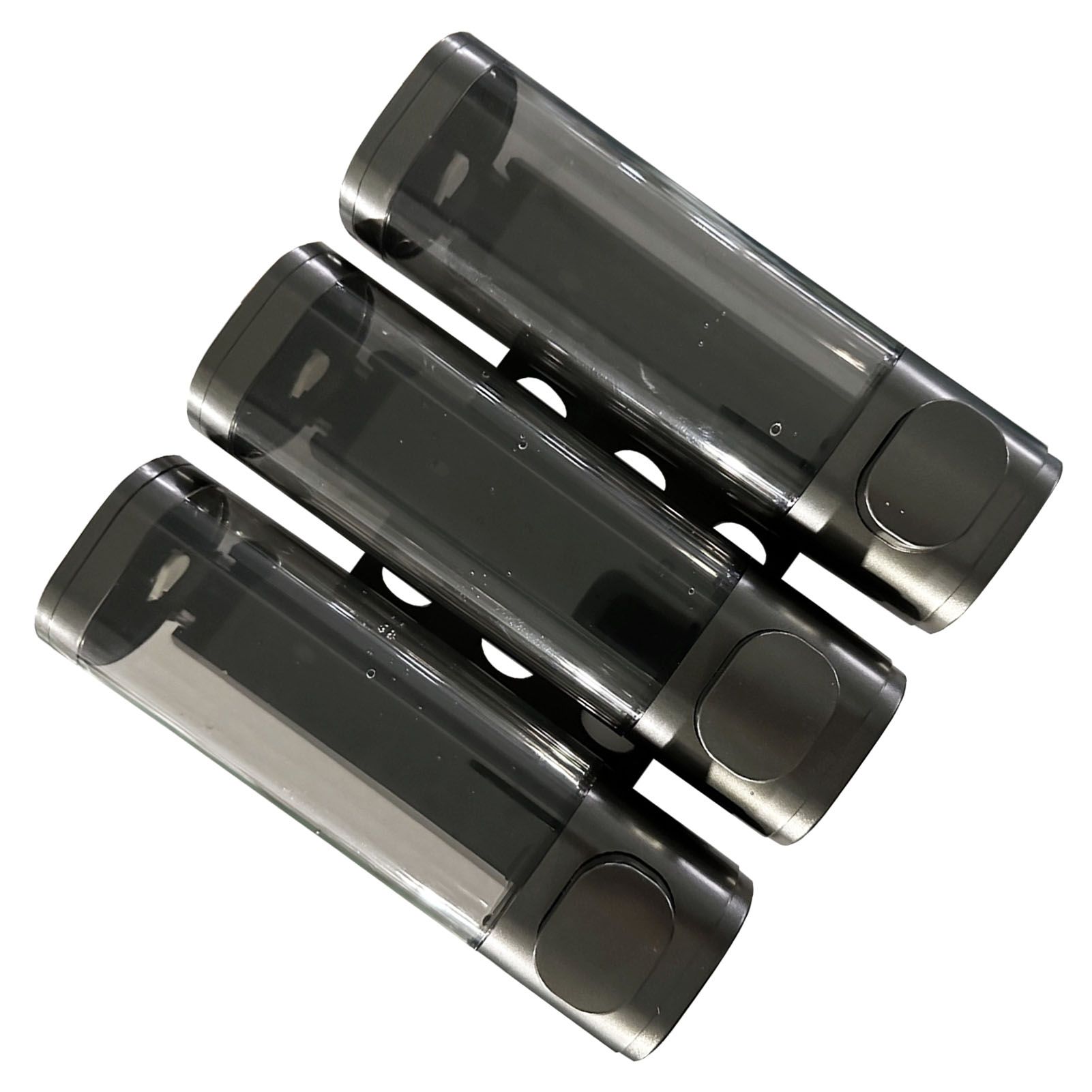 3 Chamber Shower Soap Dispenser 3x300ml Capacity Wall Mounted Shampoo and view 12