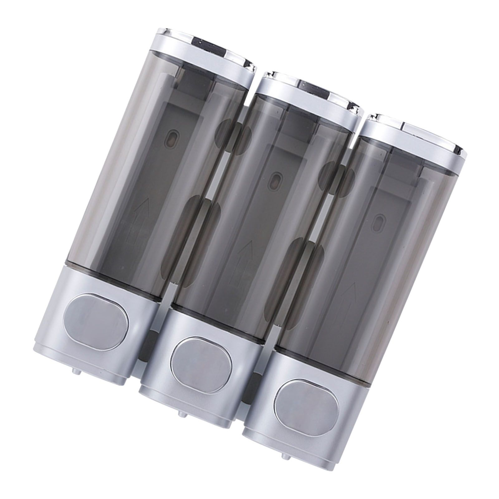 3 Chamber Shower Soap Dispenser 3x300ml Capacity Wall Mounted Shampoo and view 4
