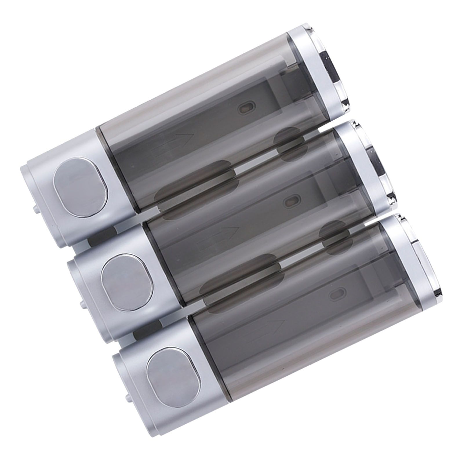 3 Chamber Shower Soap Dispenser 3x300ml Capacity Wall Mounted Shampoo and view 8