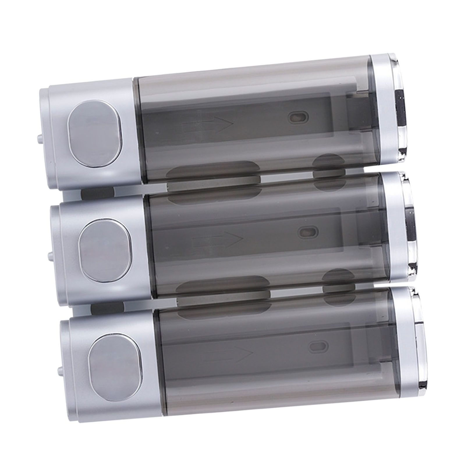 3 Chamber Shower Soap Dispenser 3x300ml Capacity Wall Mounted Shampoo and view 9