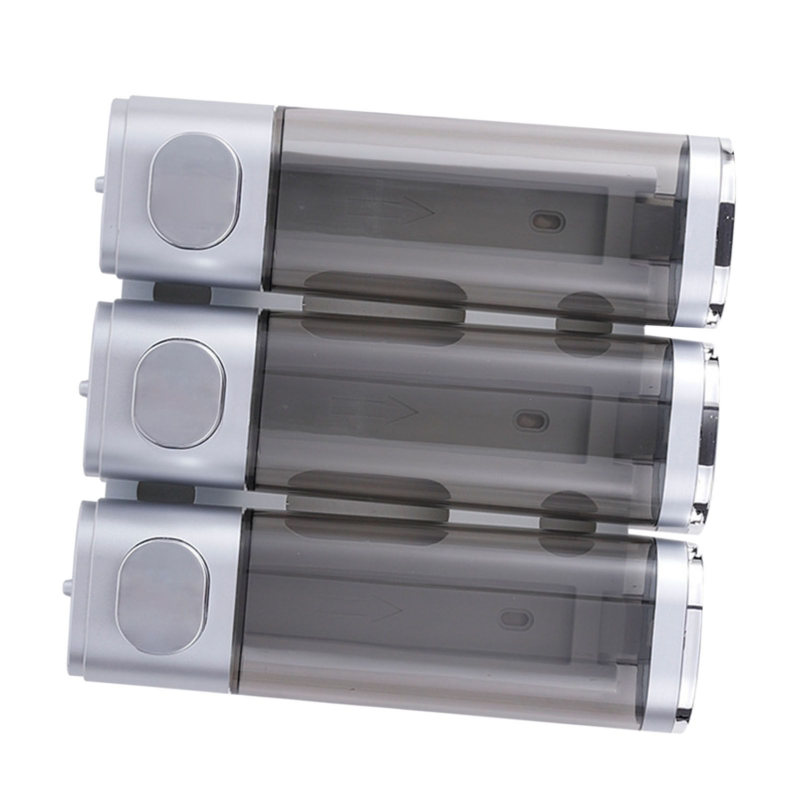3 Chamber Shower Soap Dispenser 3x300ml Capacity Wall Mounted Shampoo and view 10