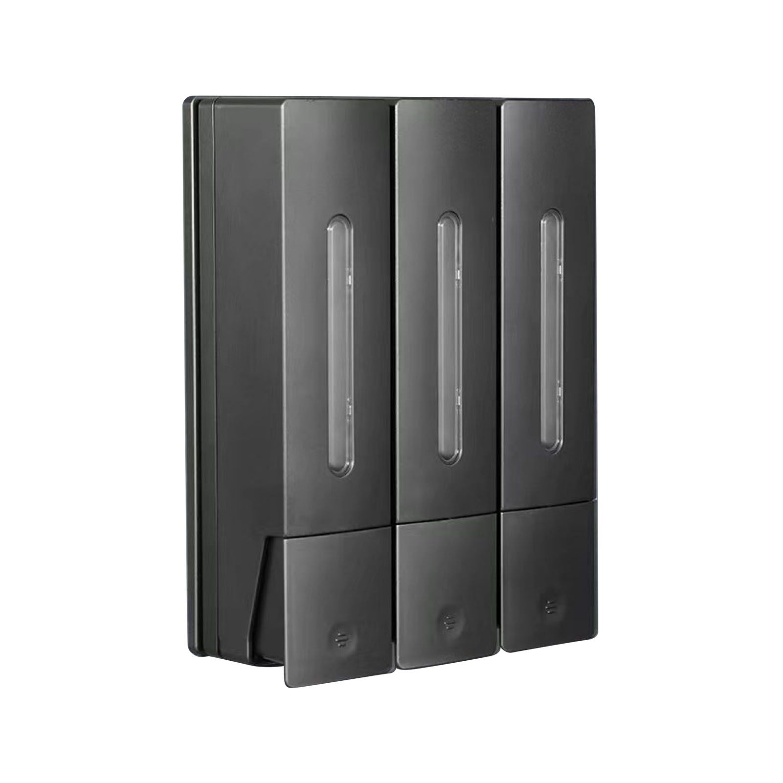 Wall Mounted Shampoo Conditioner Dispenser 1200ml 3 Chamber Shower Soap view 3