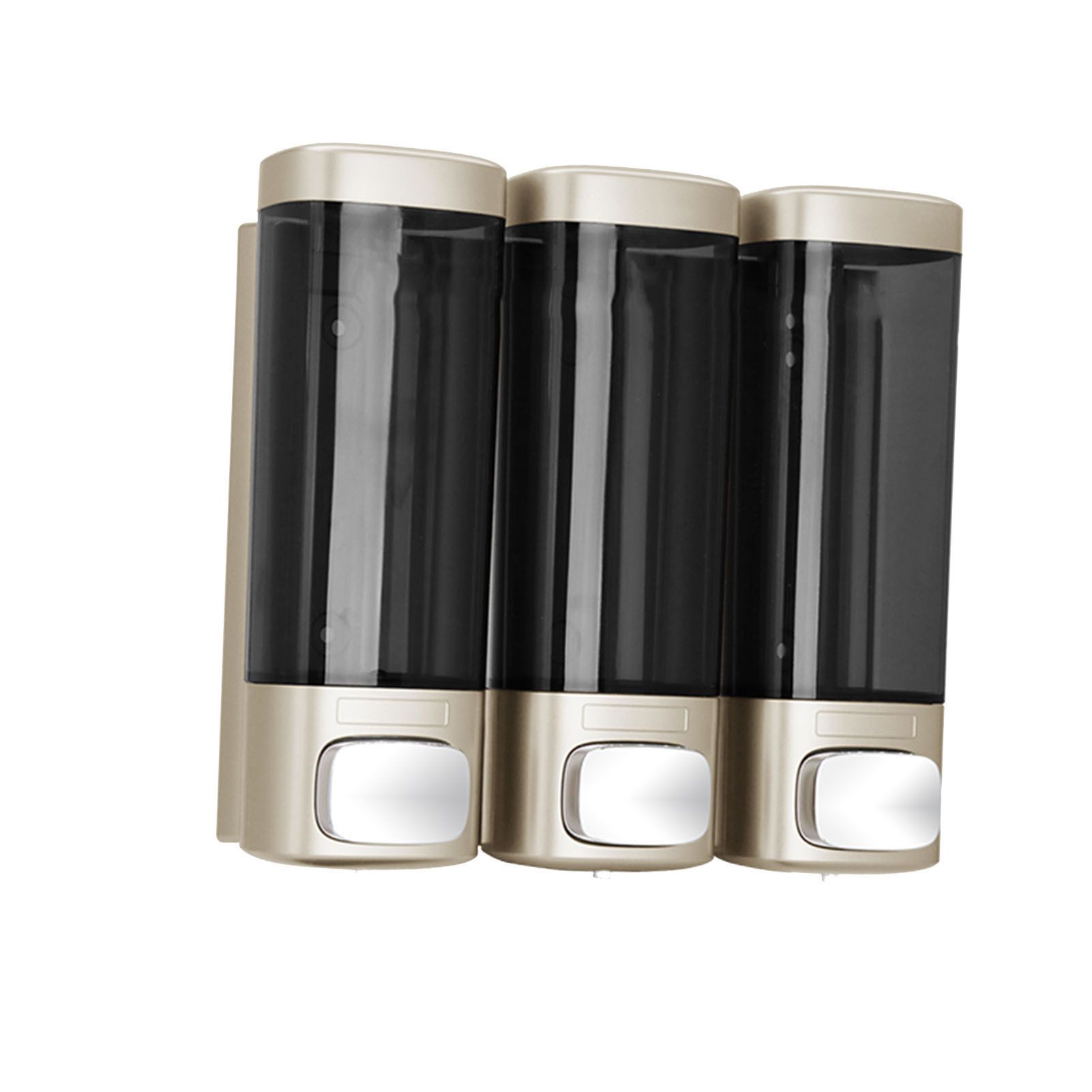 3 Chamber Shower Dispenser 320mlx3 Large Button Manual Wall Mounted Shower view 4