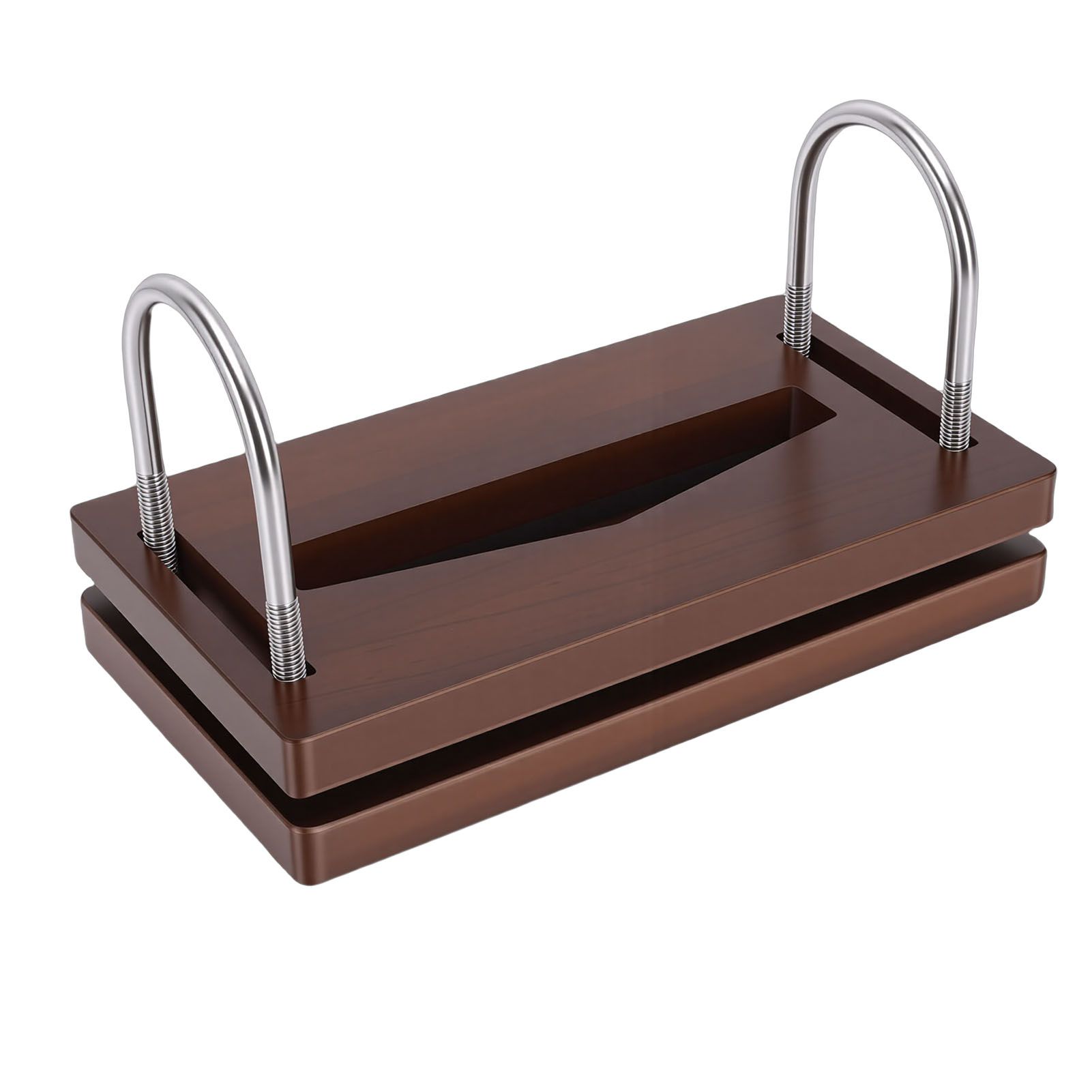 Desktop Tissue Box Modern Innovative Napkin Holder Organizer Easy Access for view 9