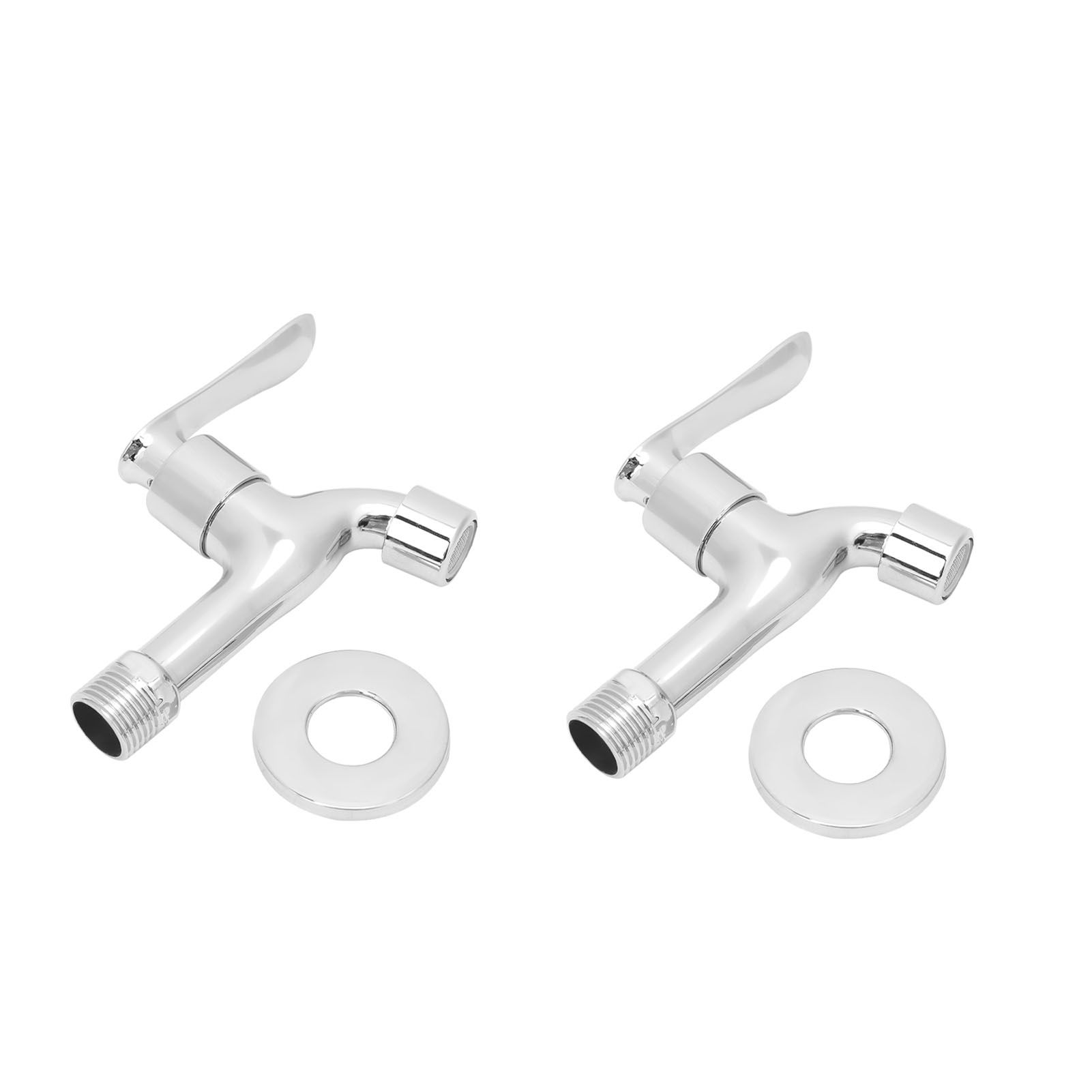 Basin Chrome Faucet Modern Elegant Chrome Finish Zinc Alloy Basin Sink Faucet view 3