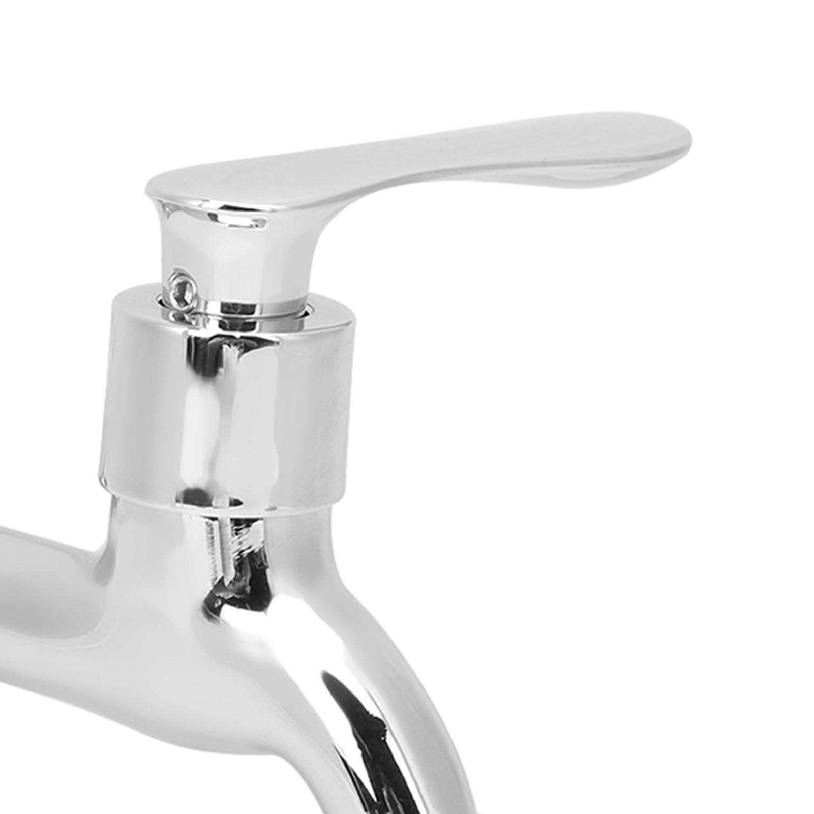 Basin Chrome Faucet Modern Elegant Chrome Finish Zinc Alloy Basin Sink Faucet view 7