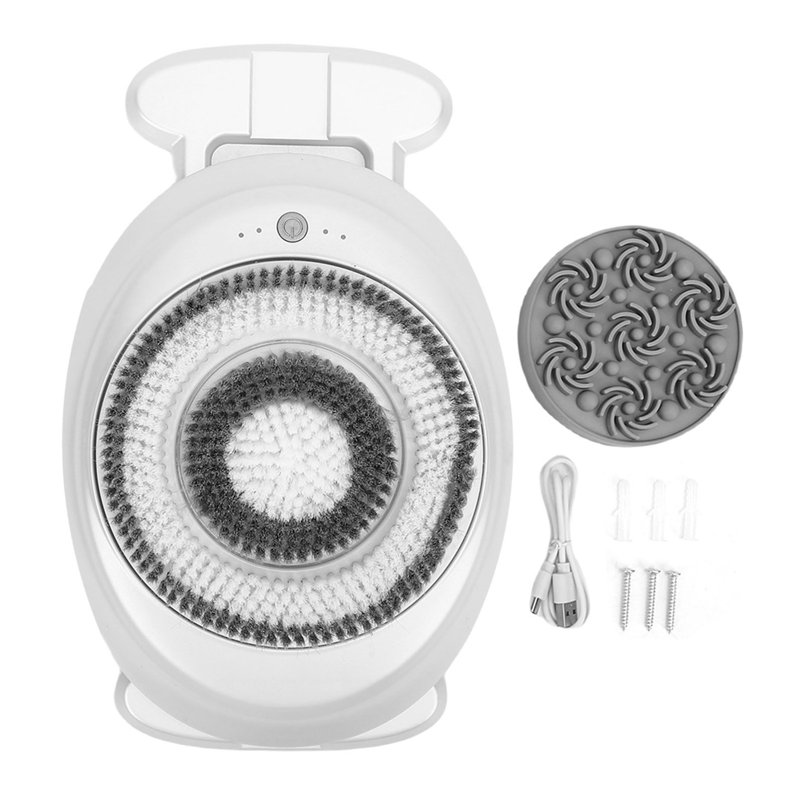 Electric Body Brush Automatic Movable Wall Mounted Electric Body Scrubber for view 3