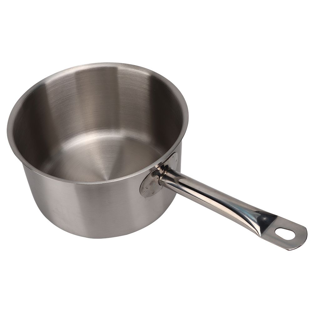 Stainless Steel Composite Bottom Cooking Pot Single Handle Saucepan with Lid