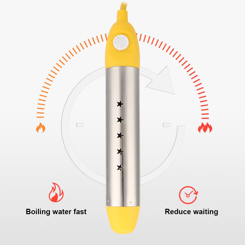 Stainless Steel Immersion Heater Heating Rod Automatic Power Off Water Boiler view 9