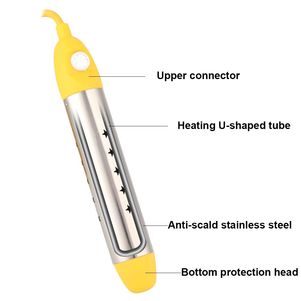Stainless Steel Immersion Heater Heating Rod Automatic Power Off Water Boiler view 10