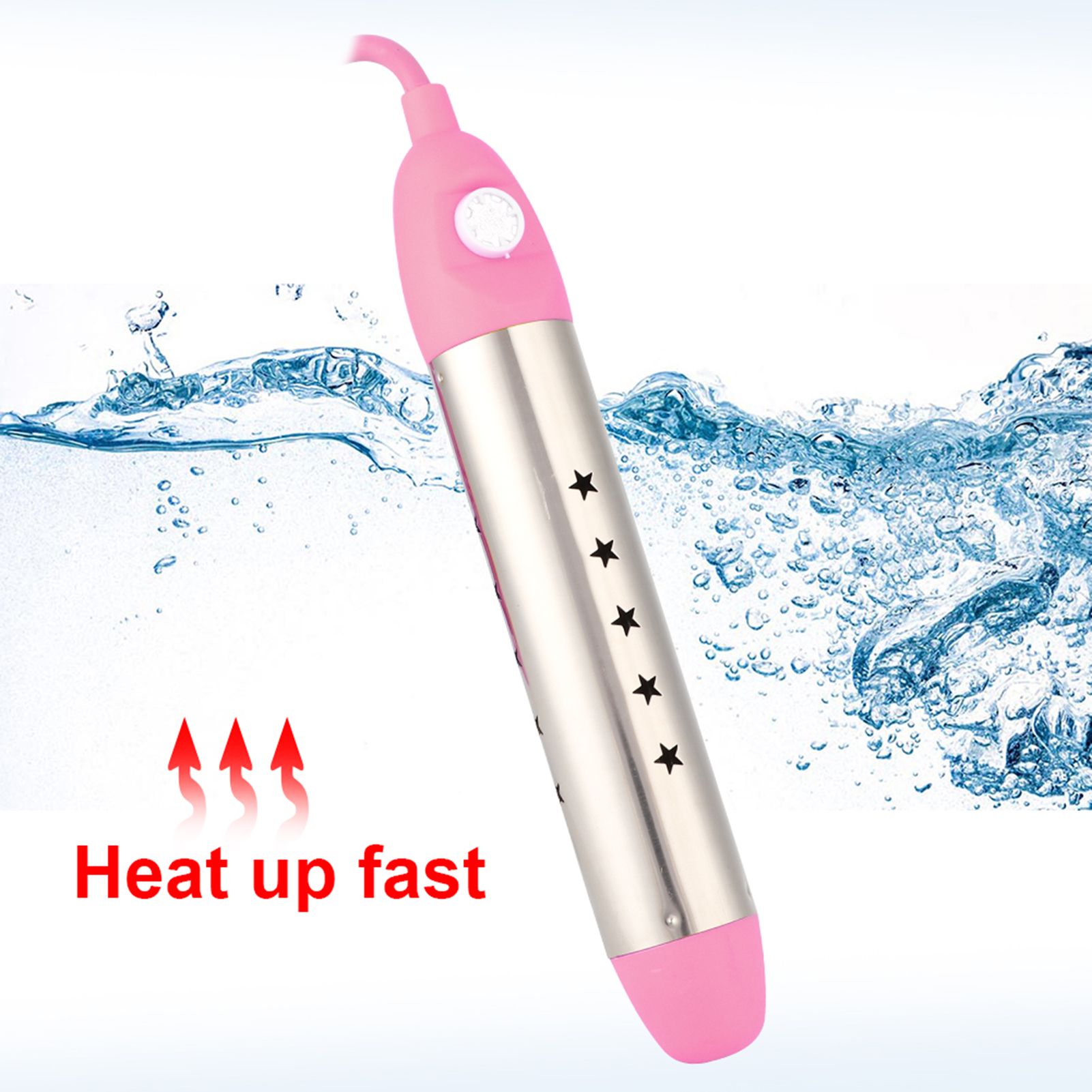 Stainless Steel Immersion Heater Heating Rod Automatic Power Off Water Boiler view 7