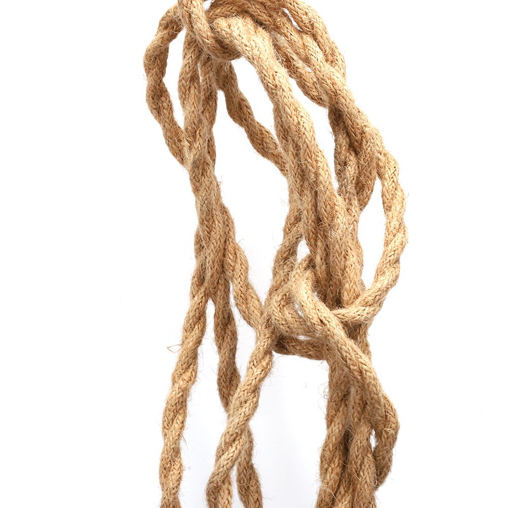 Vintage Style Single Head Hemp Rope Small Chandelier Pendant Light for Coffee view 10