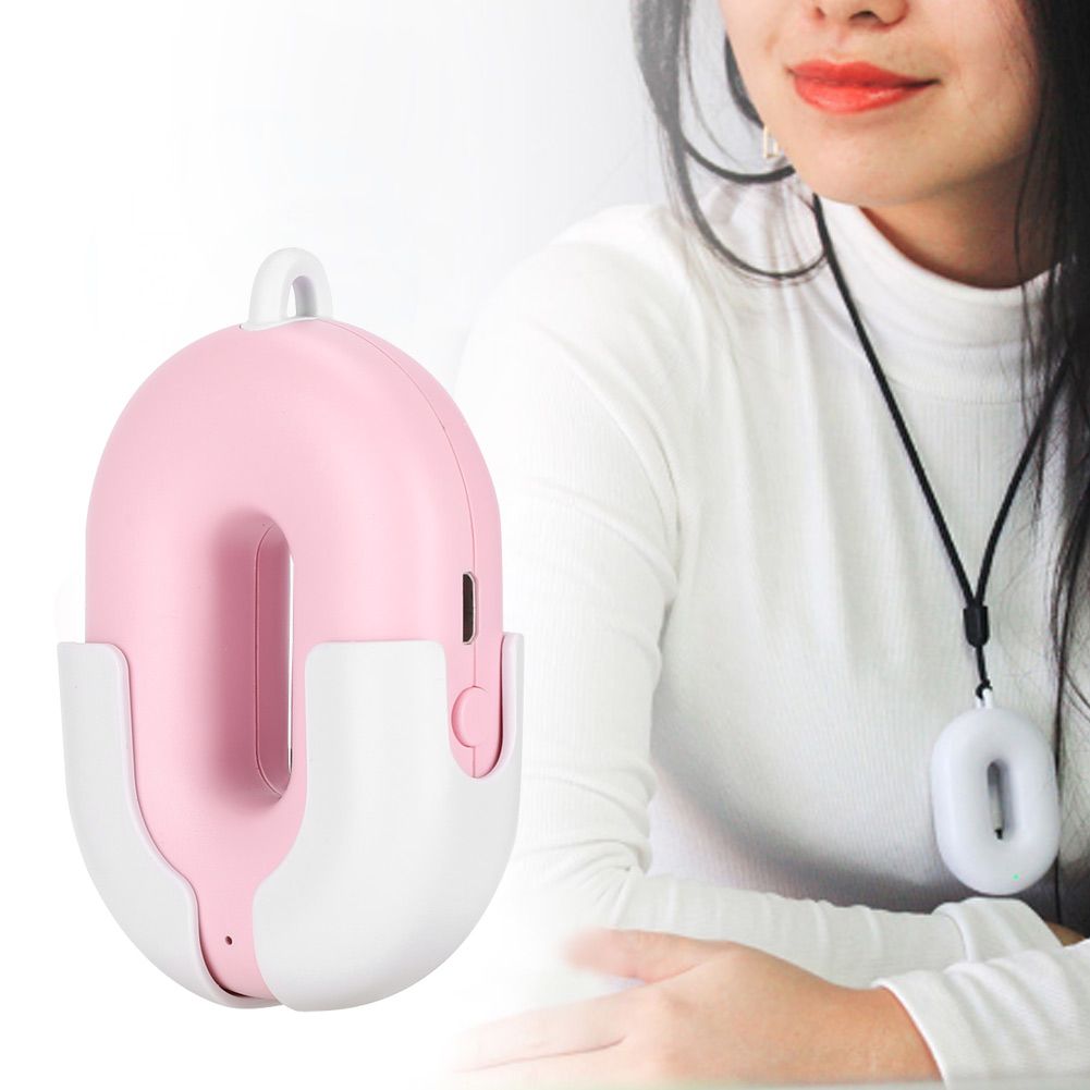 Neck Hanging Necklace Type Mini Portable Negative Ion Air Purifier Low Noise view 5