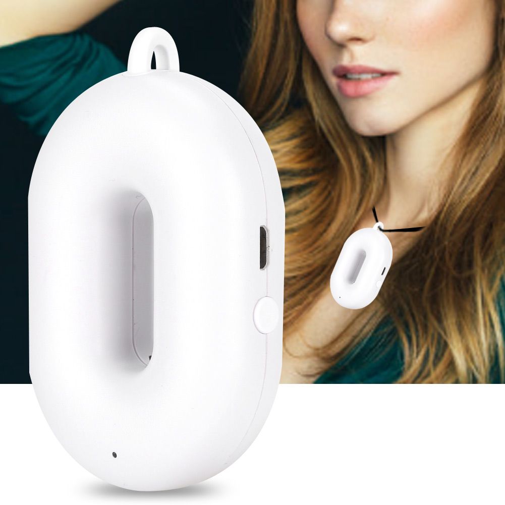 Neck Hanging Necklace Type Mini Portable Negative Ion Air Purifier Low Noise view 6