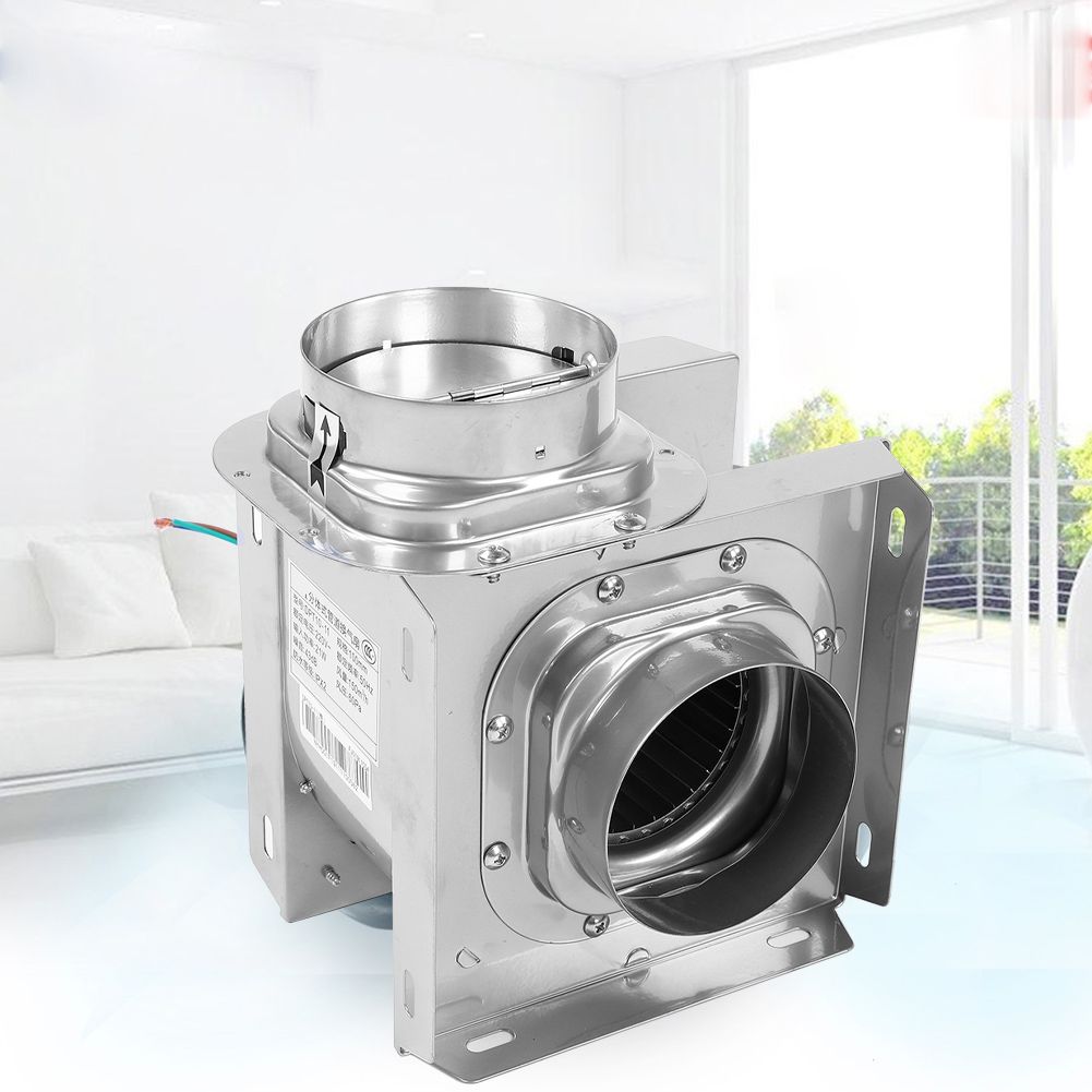 4in Exhaust Duct Fan Hotel Bathroom Pipe Concealed Silent Ventilating view 6