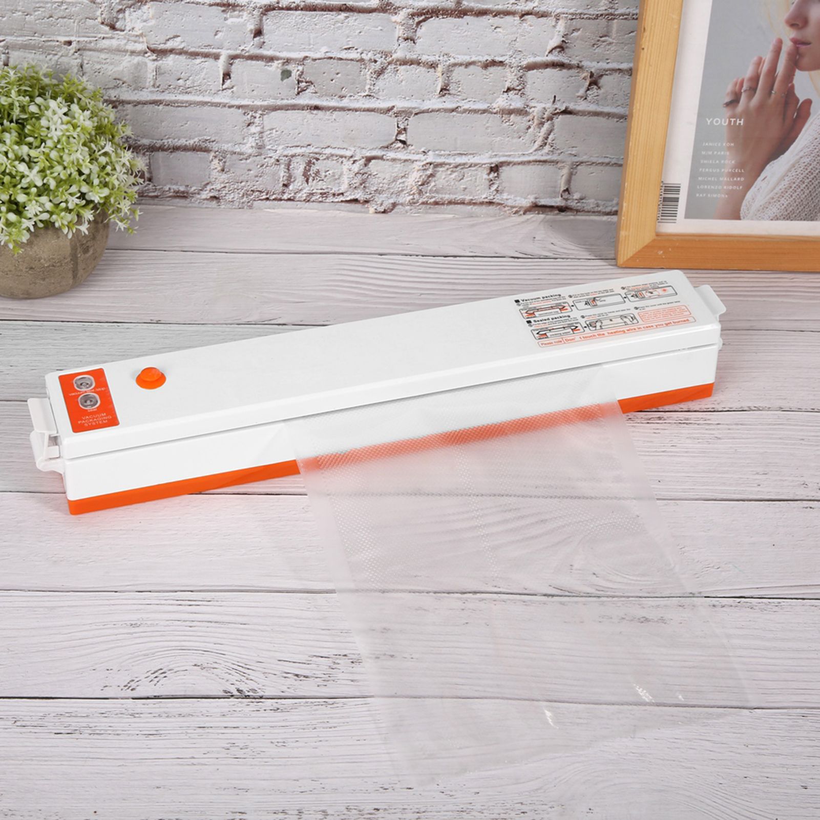 Multifunctional Automatic Vacuum Sealer Meal Food Fresh Keeping Sealing Machine view 6