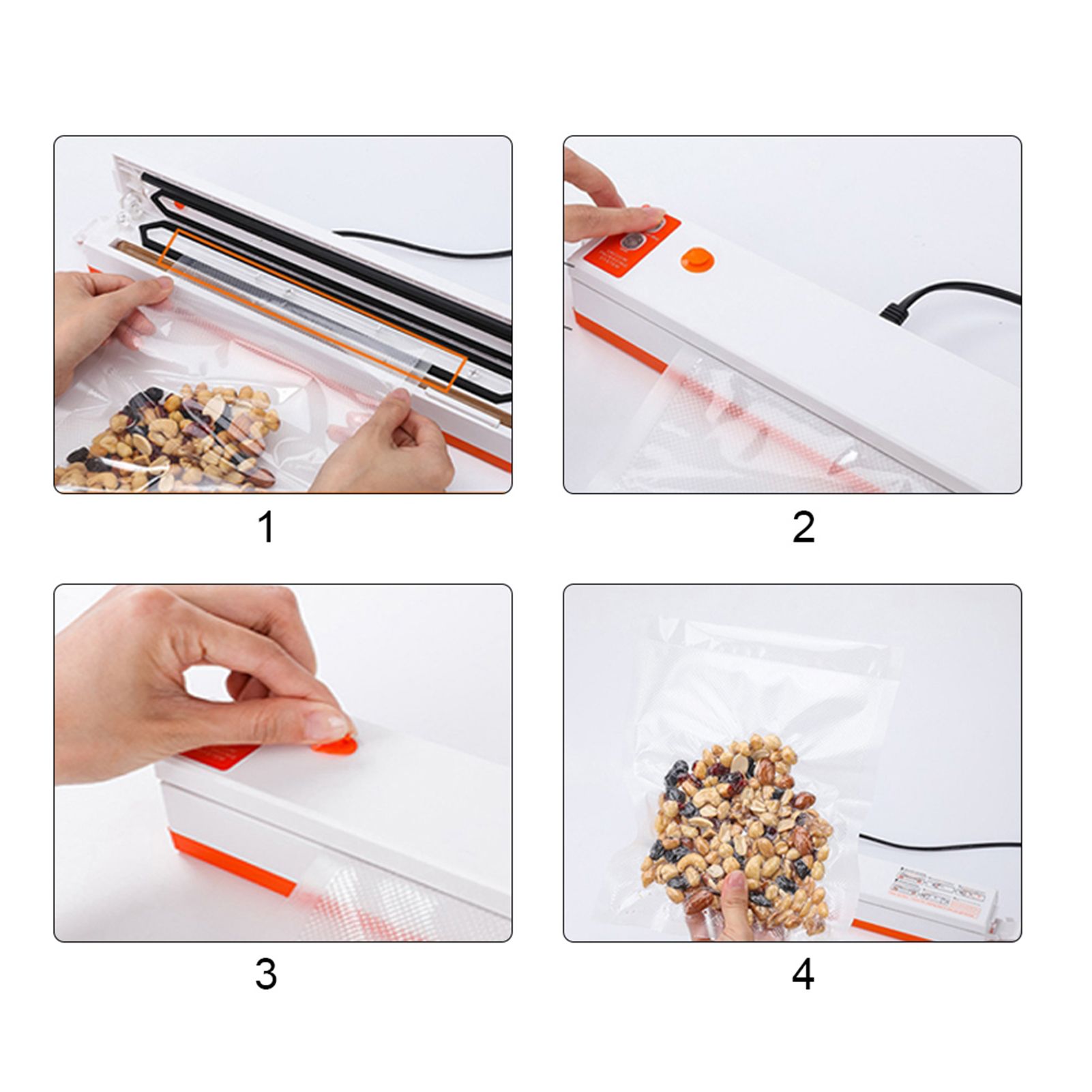 Multifunctional Automatic Vacuum Sealer Meal Food Fresh Keeping Sealing Machine view 11