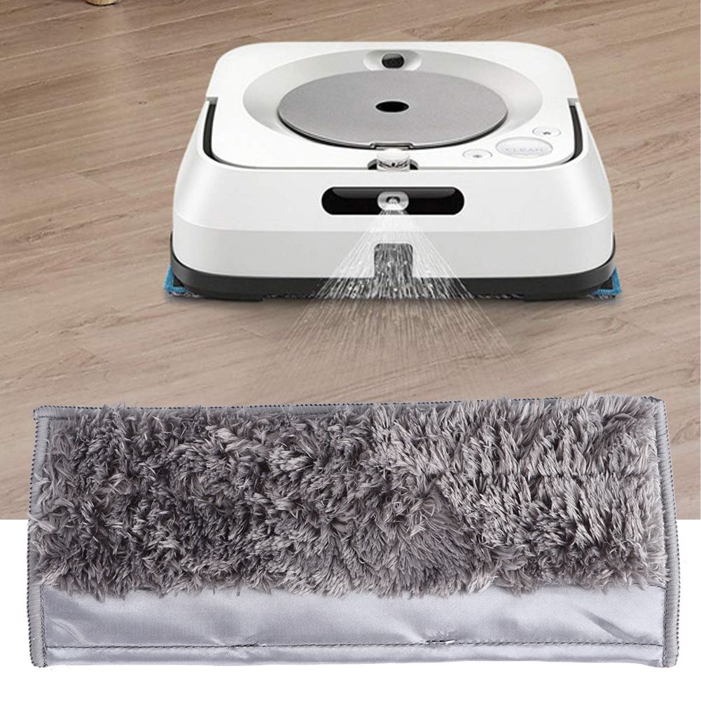 Robot Cleaner Mop Cloth Cleaning Mopping Cloth Replacement Parts Fit for view 5