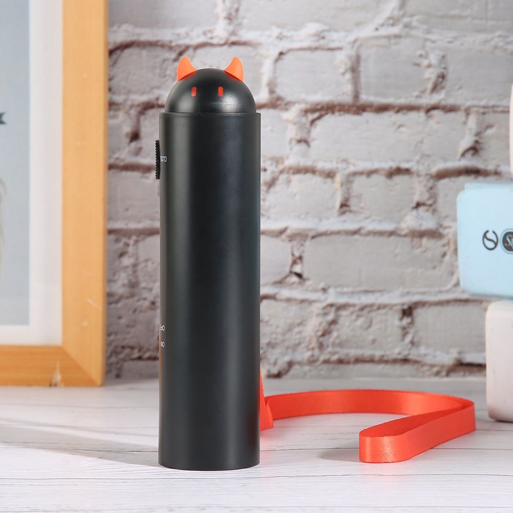 Mini Telescopic Fan Portable Hand Held Fan Power Bank USB Charging for Home