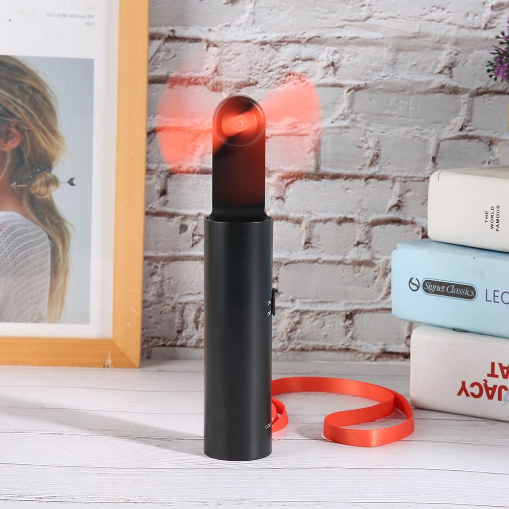 Mini Telescopic Fan Portable Hand Held Fan Power Bank USB Charging for Home view 3