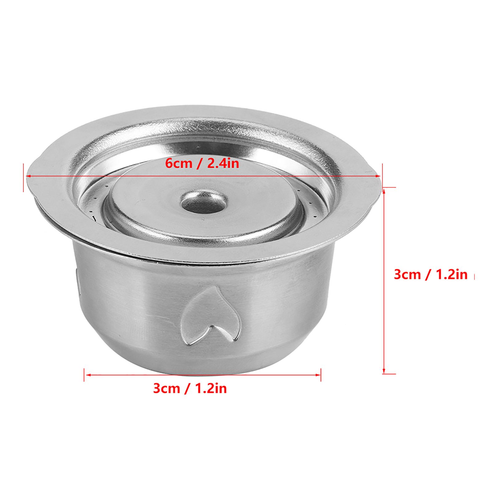 230ml Stainless Steel Reusable Coffee Capsule Cup Filter Kit Accessory Fit for view 8
